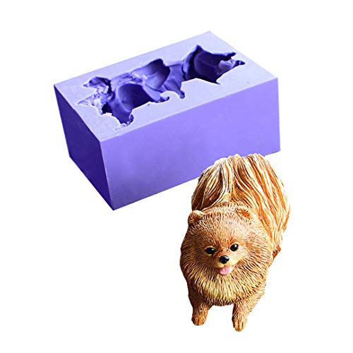 Runloo Silikonformen für Hunde, Schokolade, Fondant, 3D-Seifenformen, Zwergspitz, Kerzenform Runloo Silikonformen für Hunde, Schokolade, Fondant, 3D-Seifenformen, Zwergspitz, Kerzenform von Dekostar