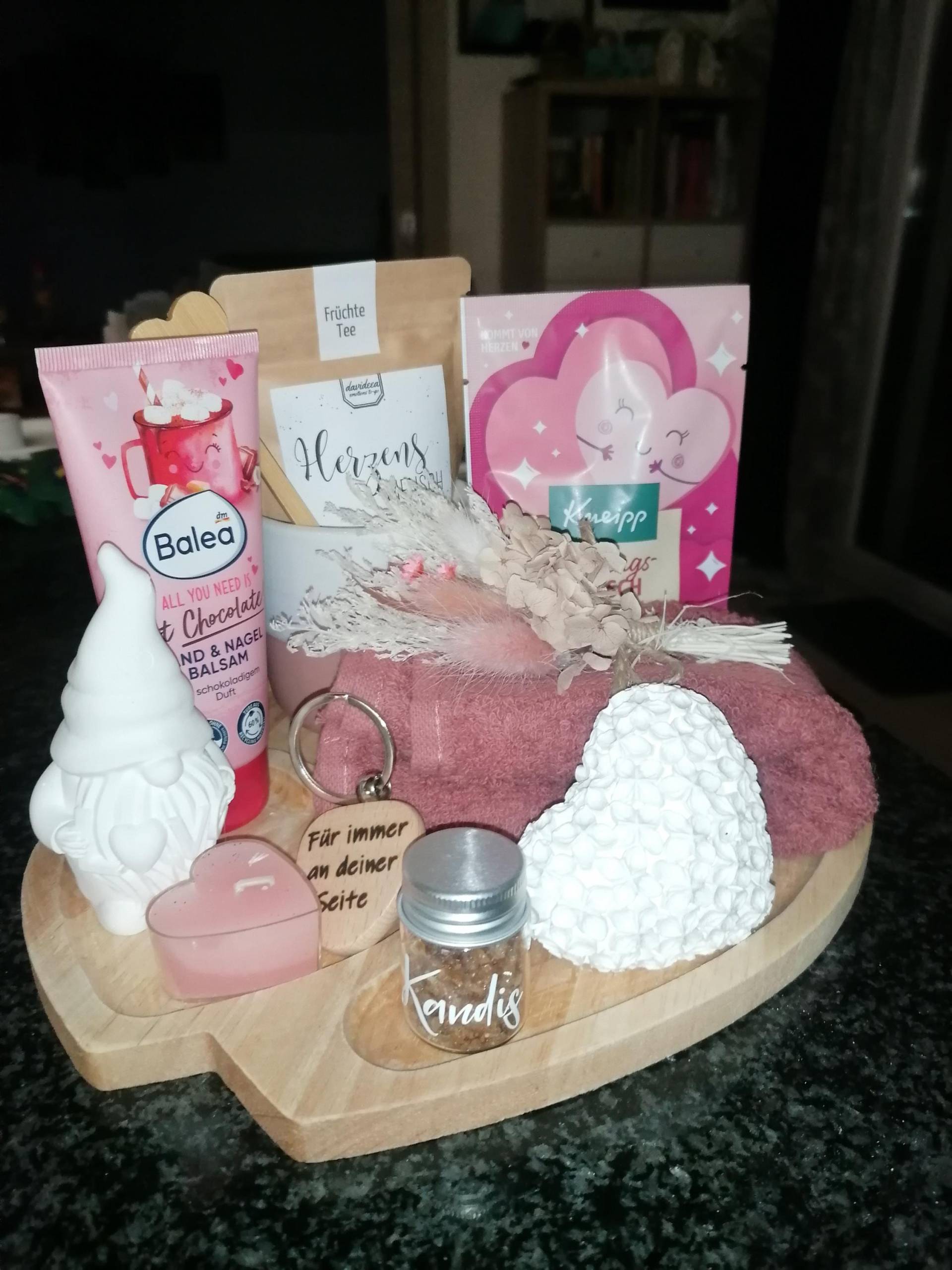 Geschenkset Für Frauen, Weihnachten, Grosses Herz, Liebe, Valentinstag von DekoundTrend