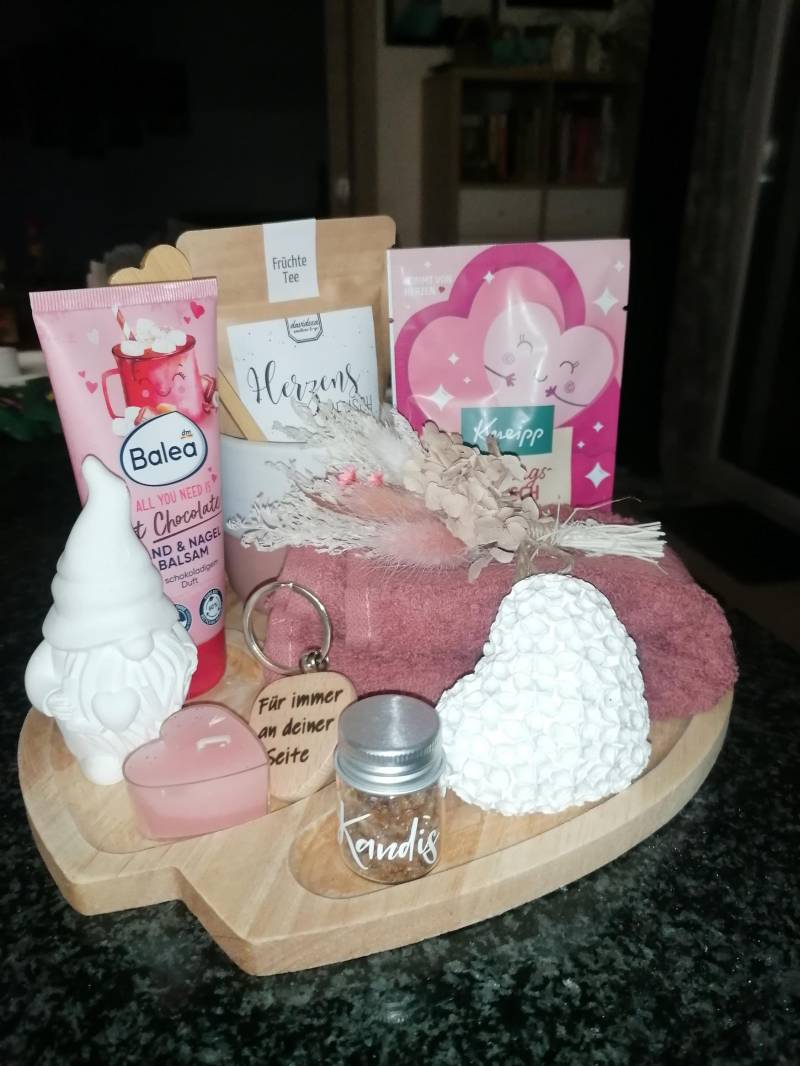 Geschenkset Für Frauen, Weihnachten, Grosses Herz, Liebe, Valentinstag von DekoundTrend