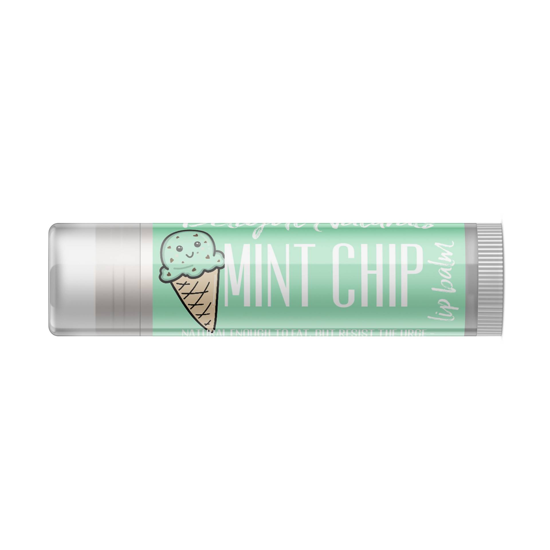 Delight Naturals Jumbo Mint Chip Lippenbalsam - Single Tube von DelightNaturals