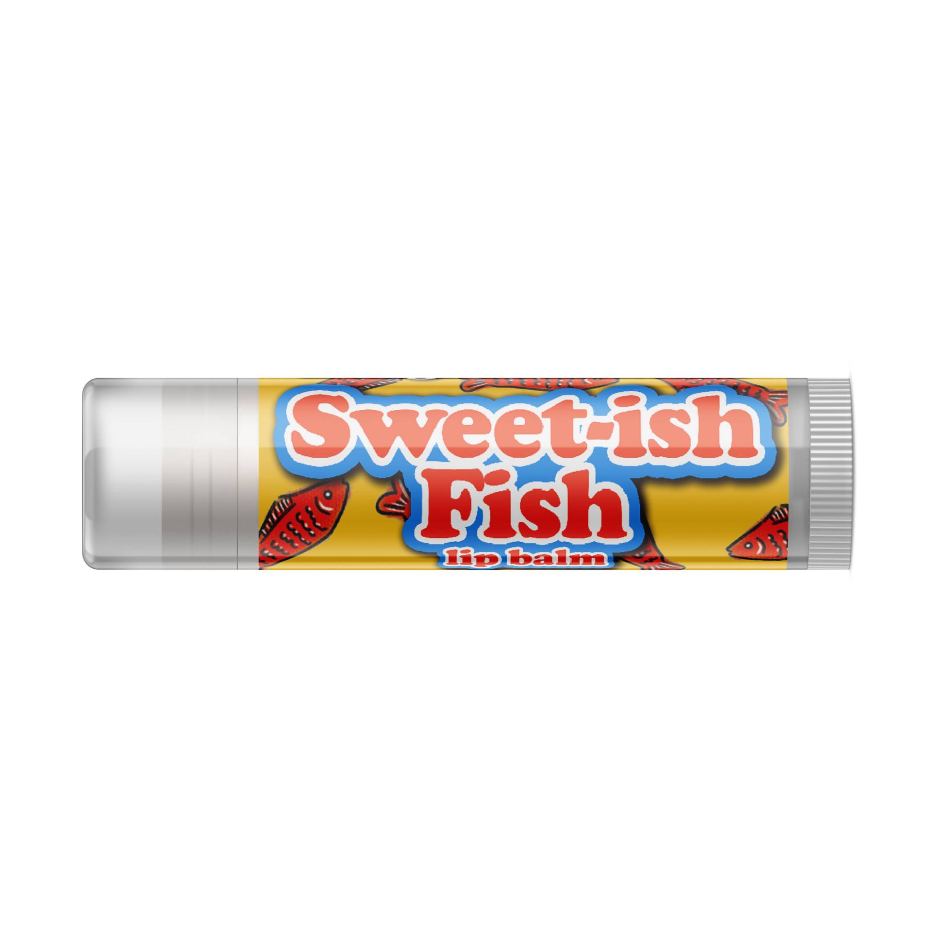 Delight Naturals Jumbo Sweet-Ish Fish Lippenbalsam - Einzeltube von DelightNaturals