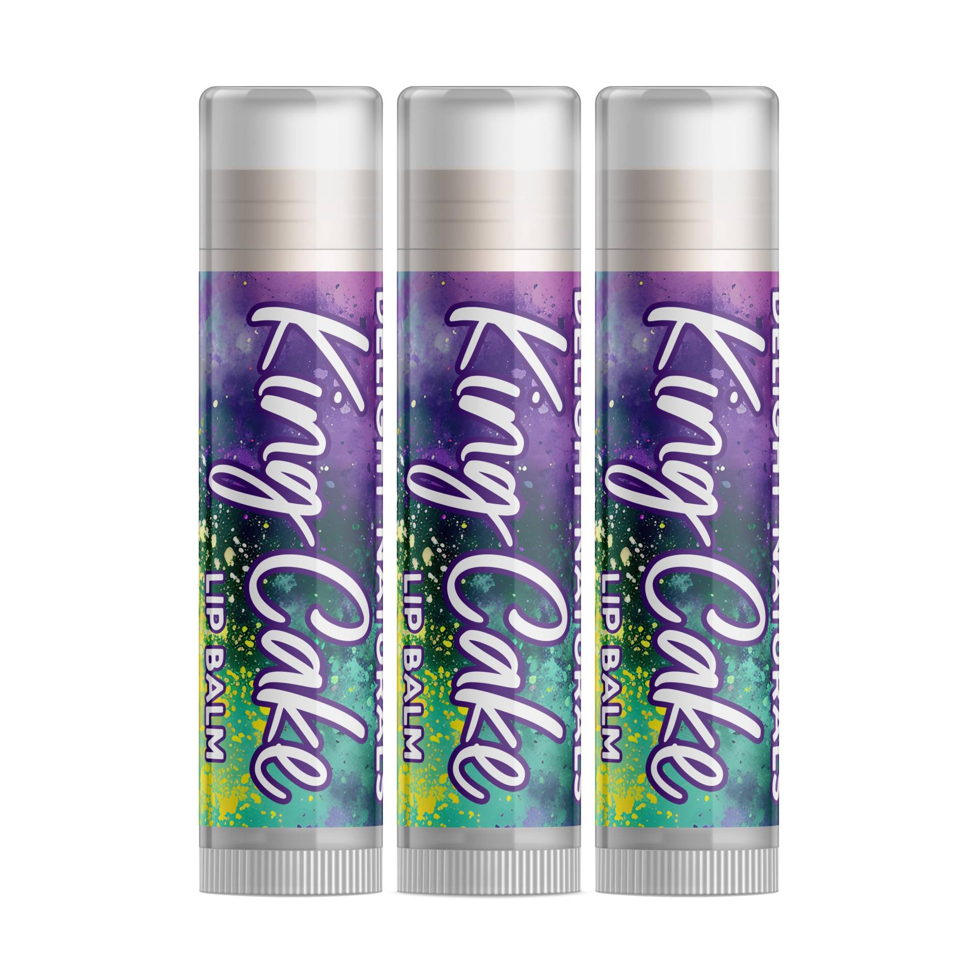 King Cake Lippenbalsam - Dreierpack King Cake Lippenbalsam - Dreierpack von DelightNaturals
