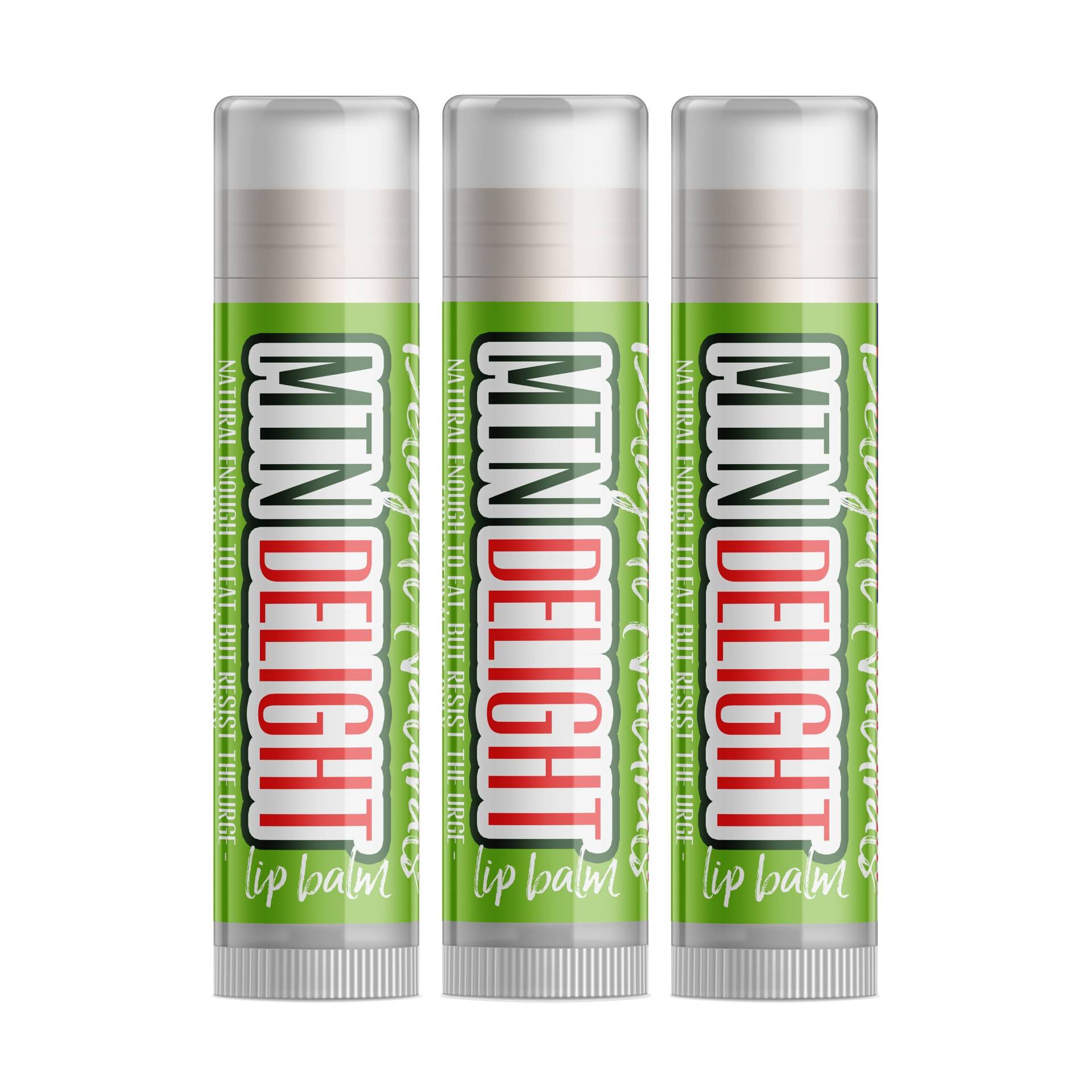 Delight Naturals Mtn Lippenbalsam - Dreierpack Delight Naturals Mtn Lippenbalsam - Dreierpack von DelightNaturals