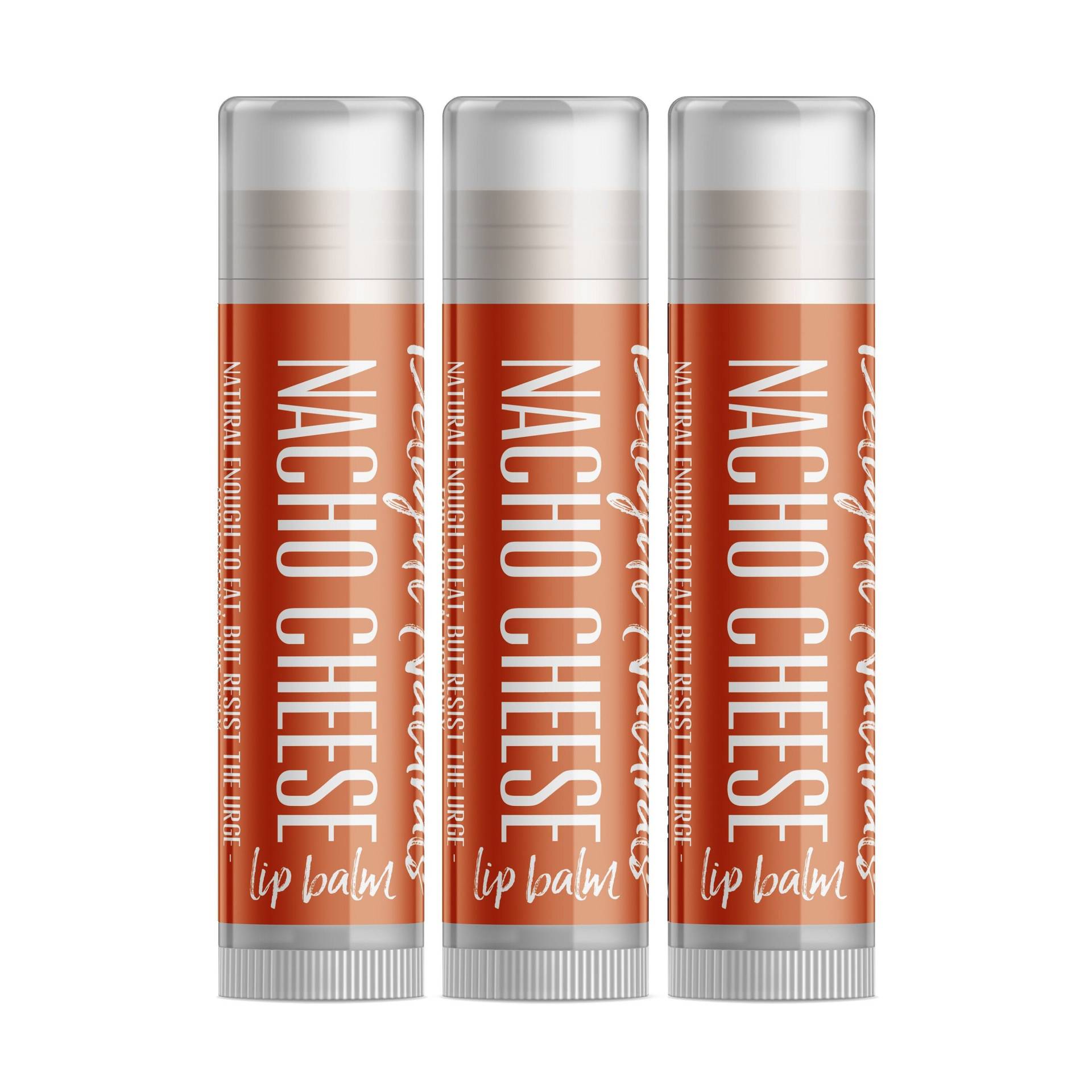 Delight Naturals Nacho Käse Lippenbalsam - Dreierpack Delight Naturals Nacho Käse Lippenbalsam - Dreierpack von DelightNaturals