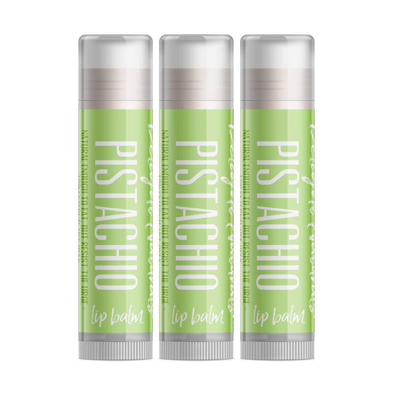Delight Naturals Pistazie Lippenbalsam - Dreierpack von DelightNaturals