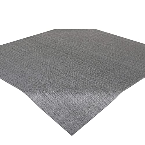 Delindo Lifestyle® Tischdecke Samba Home, anthrazit, Mitteldecke in 85x85 cm, Fleckschutz, abwaschbar, für Indoor und Outdoor von Delindo Lifestyle