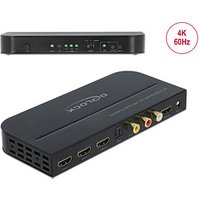 DeLOCK 4K 60 Hz mit Audio Extraktor 66498 HDMI-Switch 3-fach von Delock