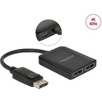 DeLOCK DisplayPort 1.4, MST, 4K 60 Hz  DisplayPort Splitter von Delock