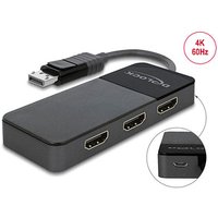 DeLOCK DisplayPort 1.4/HDMI, MST, 4K 60 Hz  DisplayPort Splitter von Delock