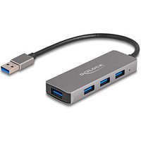 DeLOCK USB-Hub 4-fach grau DeLOCK USB-Hub 4-fach grau von Delock
