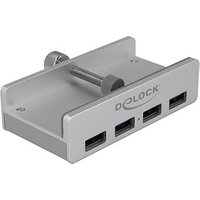 DeLOCK USB-Hub 4-fach silber von Delock