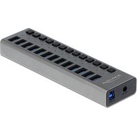 DeLOCK USB-Hub SuperSpeed 13-fach grau von Delock