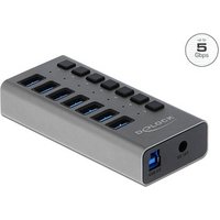 DeLOCK USB-Hub 7-fach grau DeLOCK USB-Hub 7-fach grau von Delock