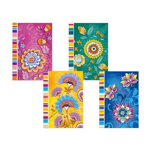 Delta Graphix Schulheft A5 liniert – 60 Blatt – Softcover Notizheft für Schule, Studium & Büro – verschiedene Cover-Designs, Zufallsauswahl – X60LE von Delta Graphix