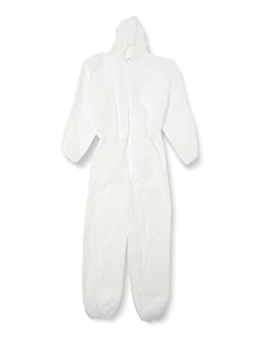Deltaplus PO106BCGT Weisser Kapuzenoverall Aus Polypropylen, Weiß, Größe L Deltaplus PO106BCGT Weisser Kapuzenoverall Aus Polypropylen, Weiß, Größe L von Deltaplus