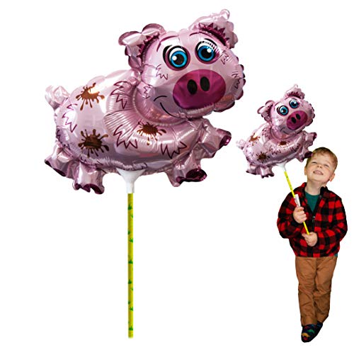 Ballooniacs 48736 Pig Luftballons, bunt von Ballooniacs