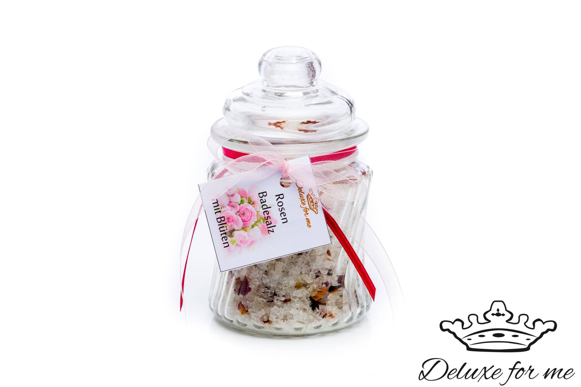 33.60Eur/1Kg Badesalz Rose Mit Blüten 33.60Eur/1Kg Badesalz Rose Mit Blüten von Deluxeforme