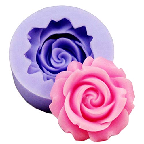Demarkt Blumen Silikon Form 3D Blumen DIY Silikonform Blume Kuchen Muffins Seife Kekse Schokolade Eiswürfel 3D Mould Backen und Basteln von Demarkt