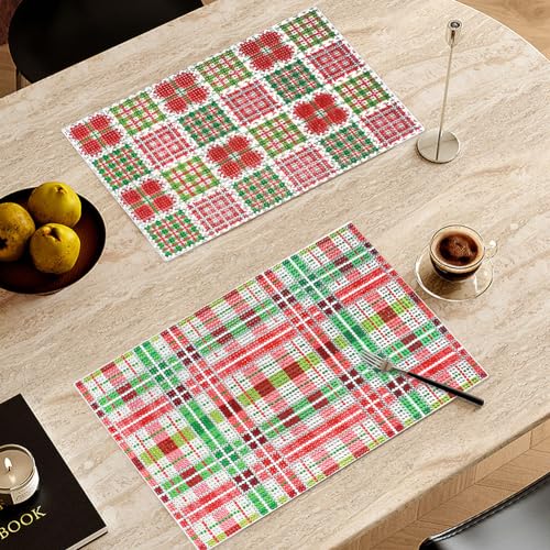 2Pcs Diamond Painting Tischset Platzset, Diamant Malerei Platzdeckchen Hitzebeständig, DIY Diamant Painting Tischsets für Küche Speisetisch 30x20cm (B) von Demiawaking