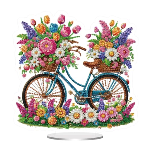 5D DIY Diamond Painting Tischdeko Tiere und Blumen Set, Diamant Malerei Tisch Deko Ornament, Diamant Painting Tiere Blumen Kit für Anfänger Deko Geschenke (11) von Demiawaking