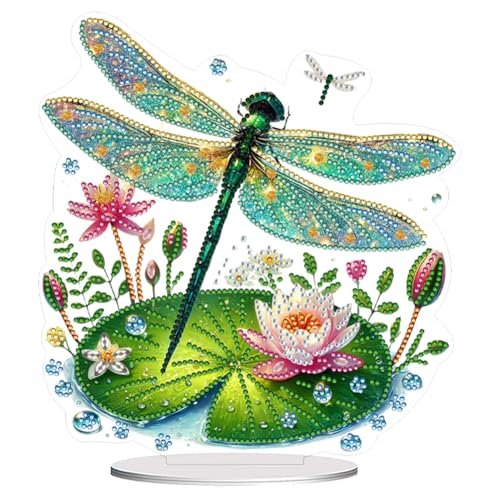 5D DIY Diamond Painting Tischdeko Tiere und Blumen Set, Diamant Malerei Tisch Deko Ornament, Diamant Painting Tiere Blumen Kit für Anfänger Deko Geschenke (26) von Demiawaking