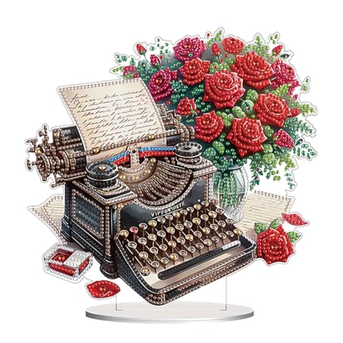 5D DIY Diamond Painting Tischdeko Tiere und Blumen Set, Diamant Malerei Tisch Deko Ornament, Diamant Painting Tiere Blumen Kit für Anfänger Deko Geschenke (C) von Demiawaking
