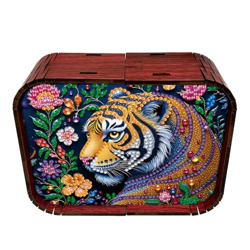 5D Diamond Painting Spieluhr, DIY Diamant Malerei Musikbox, Mechanisches 18-Ton Frohe Weihnachten, Geschenke für Kinder und Erwachsene zum Geburtstag, Weihnachten (M) von Demiawaking