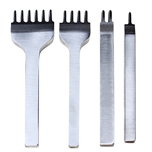 Demiawaking Leder Handwerk Werkzeuge Loch Stanz Werkzeug 3/4/5/6mm (3mm) von Demiawaking