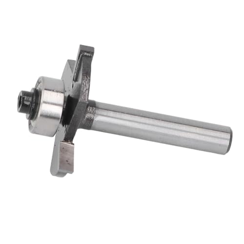 Denash 1/4 Zoll Shank T -Form -Schlitzschneider Router Bit mit 3 Zähnen Ideal für Holzbearbeitung von Denash