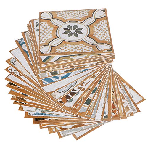 Denash Exquisites 24 -pcs -Wandaufkleber Selbstkleberfliesen Aufkleber Aufkleber für DIY Küchendekorationsraumdekoration von Denash