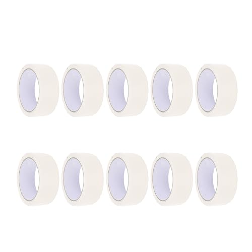 Denash Gearbeitetes Weißes Klebeband, 10pcs Wandmalerei Naht Sicherheitsaufkleber für Fliesenholzholz Plastikmetalloberflächen Denash Gearbeitetes Weißes Klebeband, 10pcs Wandmalerei Naht Sicherheitsaufkleber für Fliesenholzholz Plastikmetalloberflächen von Denash