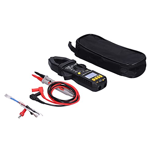 Denash Klemme Messgerät Genauige Voltmeter für Elektrotests Überlastschutz Wahre RMS -Datenretention Tragbarer Tester für Elektriker ABS -Material von Denash