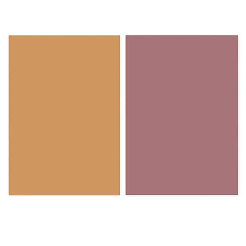 Denash Morandi Fotografie Hintergrundpapier Verdickte Leuchtende Farben für Heimstudio Wiederverwendbar für Fotografie -Enthusiasten (Orange Vintage-Rot) von Denash
