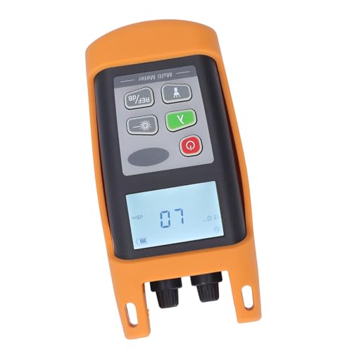 Denash Optical Power Mess Messgerät Hohe Optische Stromversorgungsgeräte für Faserlichttester, 2 in 1 Faser -Optik -Tester für Fachkräfte von Denash