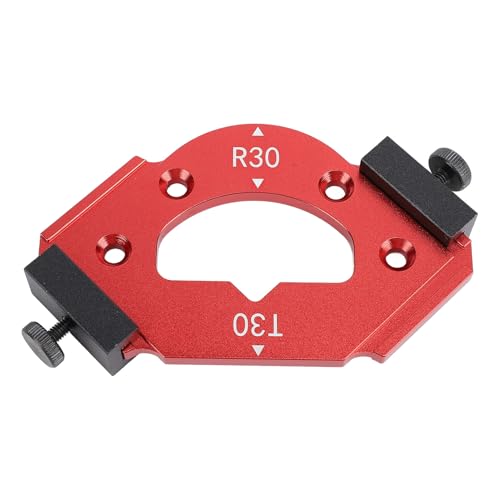 Denash Runde Eckkampfvorlage Präzise Trimmschreiber für Holzbearbeitungsprojekte Aluminiumlegierung R30 T30 für Fotorahmen Stühle Denash Runde Eckkampfvorlage Präzise Trimmschreiber für Holzbearbeitungsprojekte Aluminiumlegierung R30 T30 für Fotorahmen Stühle von Denash
