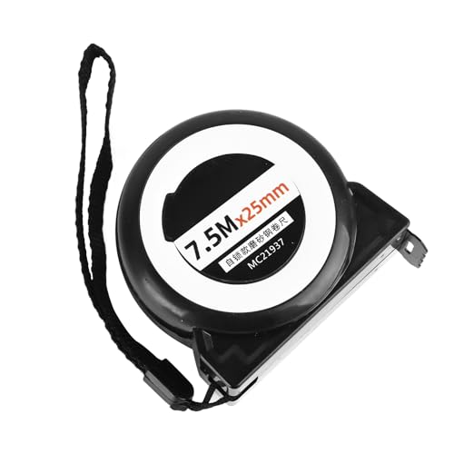 Denash Versenkbares Messband Langlebiger Selbstverriegelungsbandurmelur für Hausverbesserung 7,5mx25 Mm ABS -Stahl Denash Versenkbares Messband Langlebiger Selbstverriegelungsbandurmelur für Hausverbesserung 7,5mx25 Mm ABS -Stahl von Denash