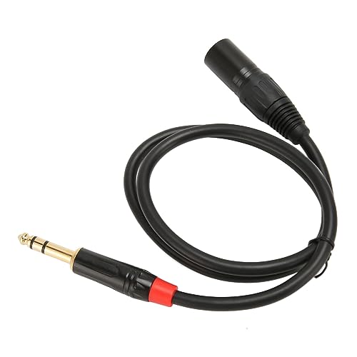 Denash XLR Männliches Kabel mit Goldenem Stecker, Niedrigem Rauschen 1/4 Zoll zu XLR -Audiokabel für Mikrofonmischkonsole Denash XLR Männliches Kabel mit Goldenem Stecker, Niedrigem Rauschen 1/4 Zoll zu XLR -Audiokabel für Mikrofonmischkonsole von Denash