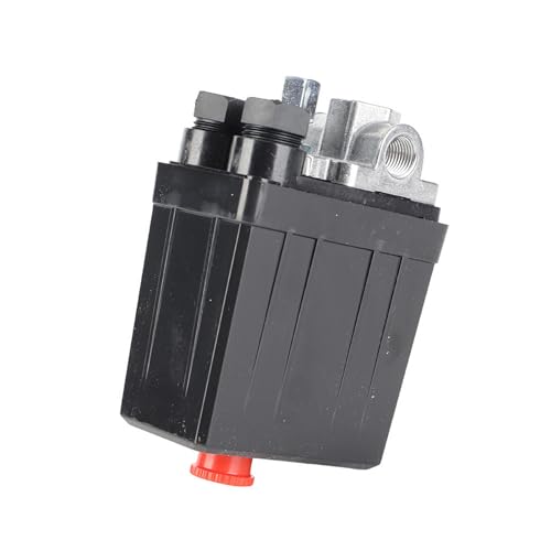 Luftkompressorschalter, Vier-Port-Druckschalter-Steuerventil Hochleistungs-90PSI-120PSI-Luftdruckkontrollschalter für Kompressor Luftkompressorschalter, Vier-Port-Druckschalter-Steuerventil Hochleistungs-90PSI-120PSI-Luftdruckkontrollschalter für Kompressor von Denash