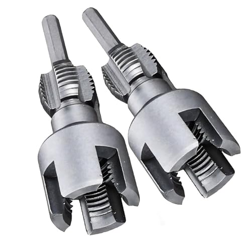 Rohrgewinde -Schneidwerkzeug, 2 in 1 Cr V Stahl Integrierter Interner Externer Rohrgewindewerkzeug Einstellbar 1/2in 3/4in PVC -Retheading -Werkzeug für Wasserrohre Rohrgewinde -Schneidwerkzeug, 2 in 1 Cr V Stahl Integrierter Interner Externer Rohrgewindewerkzeug Einstellbar 1/2in 3/4in PVC -Retheading -Werkzeug für Wasserrohre von Denash