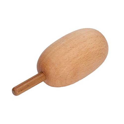 Stopf-Ei aus Holz, Weit Verbreitet, Leicht zu Greifende Premium-Socken-Nähwerkzeuge aus Buche mit Pullover-Nadel von Denash