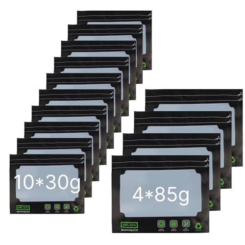 Dengthrive Geruchskontrolle Verdickung Wiederverwendbare Aufbewahrungsbeutel: 10 Stück 30g Luftdichte Beutel und 4 Stück 85g Luftdichte Beutel Integrierter Feuchtigkeitskontrolle 58-62% UV-Schutz Dengthrive Geruchskontrolle Verdickung Wiederverwendbare Aufbewahrungsbeutel: 10 Stück 30g Luftdichte Beutel und 4 Stück 85g Luftdichte Beutel Integrierter Feuchtigkeitskontrolle 58-62% UV-Schutz von Dengthrive