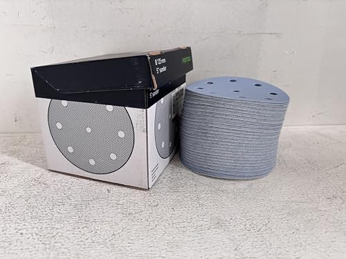 Schleifpapier passend für Festool 497170 Granat P150 Körnung, 125 mm Durchmesser, 100 Stück Schleifpapier passend für Festool 497170 Granat P150 Körnung, 125 mm Durchmesser, 100 Stück von Deolrwau