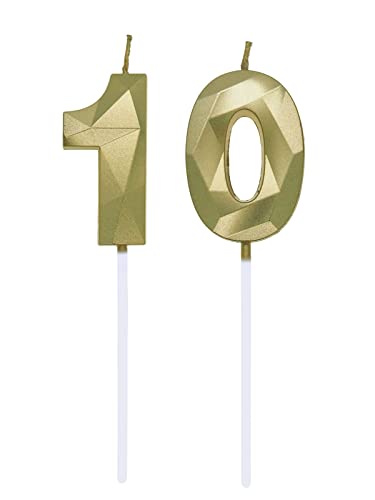 Geburtstagskerzen Zahlen 0 und 1, 1. Geburtstag Zahl Kerzen Geburtstagskerzen Cake Topper 10. Geburtstag Kuchendeko Kuchen Dekoration, für Hochzeit Party Hochzeit Jahrestag Feier Gold Geburtstagskerzen Zahlen 0 und 1, 1. Geburtstag Zahl Kerzen Geburtstagskerzen Cake Topper 10. Geburtstag Kuchendeko Kuchen Dekoration, für Hochzeit Party Hochzeit Jahrestag Feier Gold von Deolven
