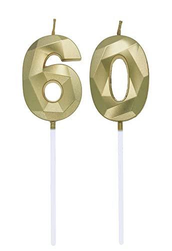 Geburtstagskerzen Zahlen 0 und 6, 6. Geburtstag Zahl Kerzen Geburtstagskerzen Cake Topper 60. Geburtstag Kuchendeko Kuchen Dekoration, für Hochzeit Party Hochzeit Jahrestag Feier Gold Geburtstagskerzen Zahlen 0 und 6, 6. Geburtstag Zahl Kerzen Geburtstagskerzen Cake Topper 60. Geburtstag Kuchendeko Kuchen Dekoration, für Hochzeit Party Hochzeit Jahrestag Feier Gold von Deolven
