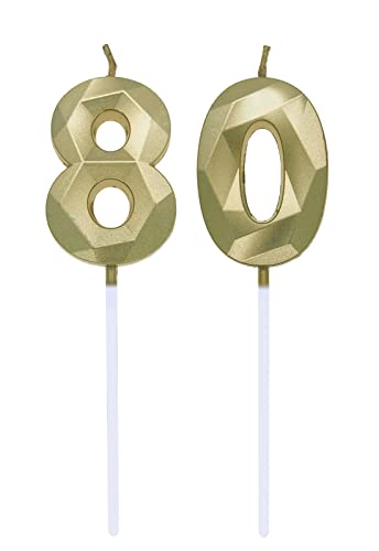 Geburtstagskerzen Zahlen 0 und 8, 8. Geburtstag Zahl Kerzen Geburtstagskerzen Cake Topper 80. Geburtstag Kuchendeko Kuchen Dekoration, für Hochzeit Party Hochzeit Jahrestag Feier Gold Geburtstagskerzen Zahlen 0 und 8, 8. Geburtstag Zahl Kerzen Geburtstagskerzen Cake Topper 80. Geburtstag Kuchendeko Kuchen Dekoration, für Hochzeit Party Hochzeit Jahrestag Feier Gold von Deolven