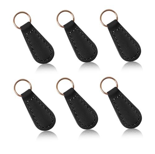 Deoward 6 Stück Reißverschluss Zipper Ersatz Reisverschluss Reparatur Anhänger für Gepäck, Koffer, Rucksäcke, Jacken, Geldbörsen, Handtaschen, Jeans von Deoward