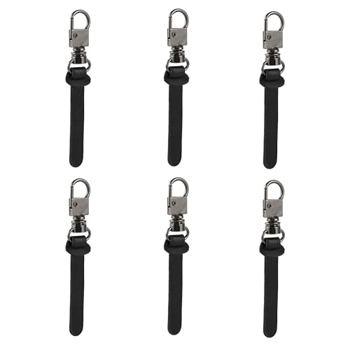 Deoward Reißverschluss Zipper Ersatz Reisverschluss Reparatur Anhänger für Gepäck, Koffer, Rucksäcke, Jacken, Geldbörsen, Handtaschen, Jeans (6 Stück) von Deoward