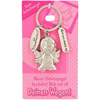 DEPESCHE Schlüsselanhänger 002 Schutzengel silber von Depesche