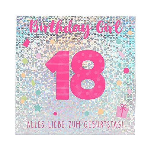 Depesche 0011694-001 Pop-up Glückwunschkarte zum 18. Geburtstag, Klappkarte mit Musik, Lichtelementen und einem originellen Spruch, Geburtstagskarte inkl. Umschlag, Format 15,5 x 15,5 cm Depesche 0011694-001 Pop-up Glückwunschkarte zum 18. Geburtstag, Klappkarte mit Musik, Lichtelementen und einem originellen Spruch, Geburtstagskarte inkl. Umschlag, Format 15,5 x 15,5 cm von Depesche