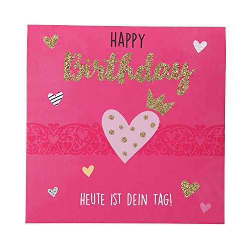 Depesche 0011694-015 Pop-up Glückwunschkarte zum Geburtstag, Klappkarte mit Musik, Lichtelementen und einem originellen Spruch, Geburtstagskarte inkl. Umschlag, Format 15,5 x 15,5 cm von Depesche